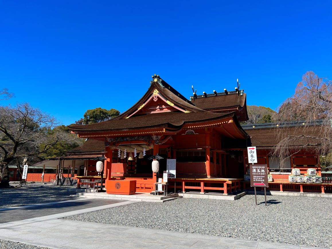 富士山本宮浅間大社】富士宮のパワースポット！桜の名所＆富士山
